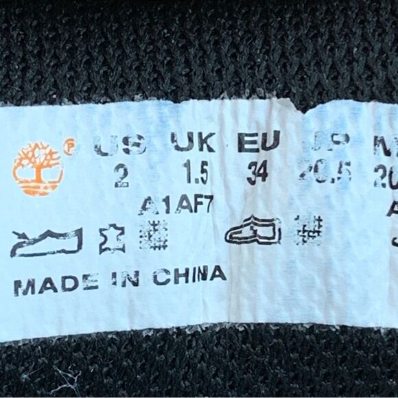 Timberland Hikers Distressed Grey Suede Upper Casual Shoes No Tie Size 2 - Picture 11 of 13